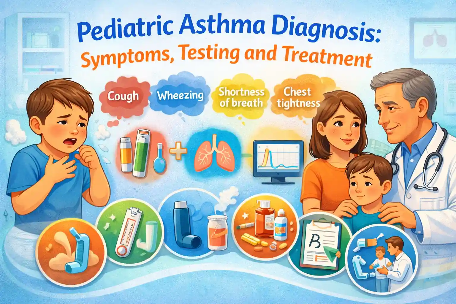 Pediatric asthma diagnosis