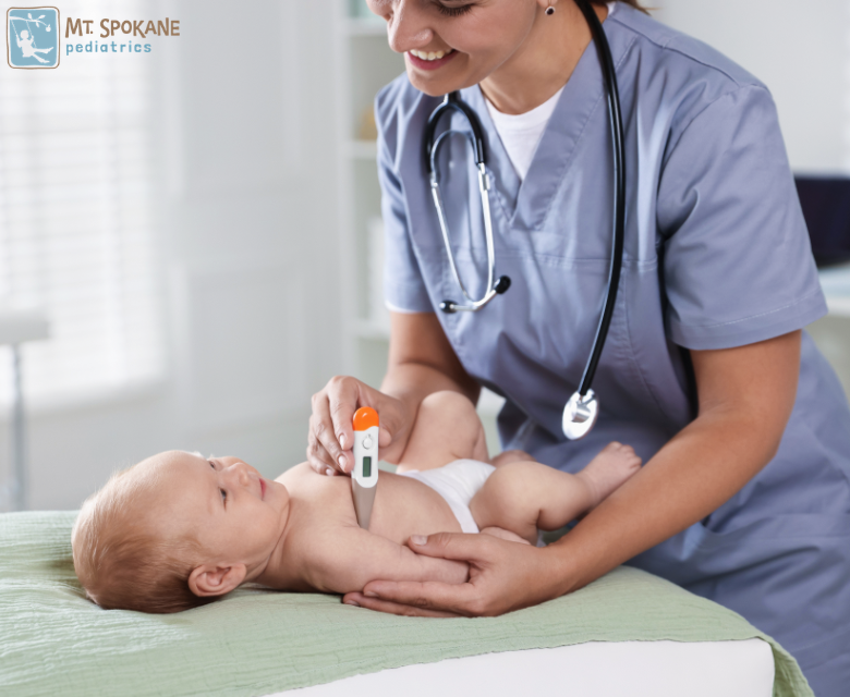 Newborn well‑child visits in Spokane